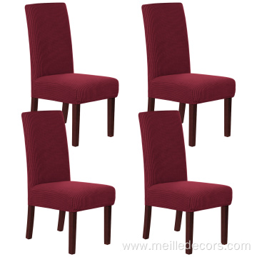 4 Pieces Set Parson Dining Chair Covers
